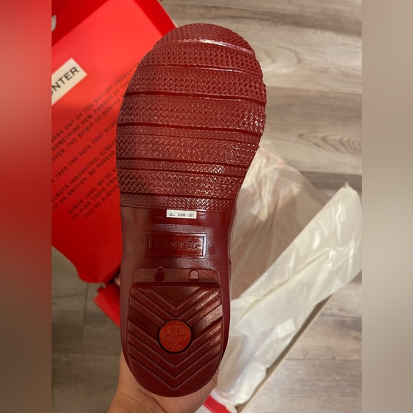 HUNTER 'Original Short' Gloss Rain Boot - Picture 7 of 9